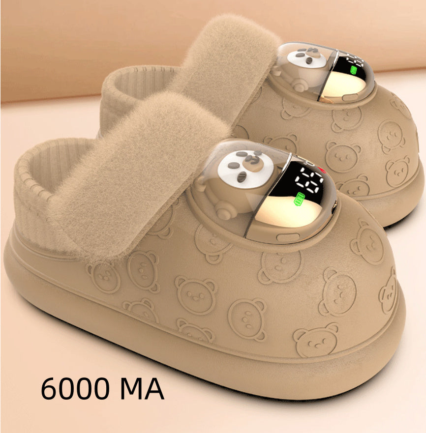 Electrothermal Couple Rechargeable Heating Shoes