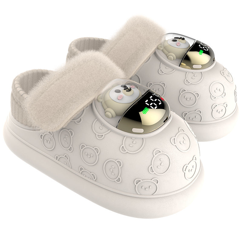 Electrothermal Couple Rechargeable Heating Shoes