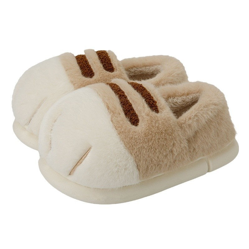 Inner Velvet Thick Soft Soled Keep Warm  Slippers