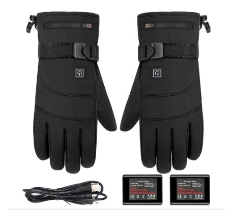 Winter Electric Heated Gloves Motorcycle Gloves